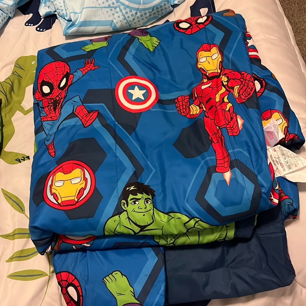 Jay Franco Baby Avengers Sleep Comforter and sheets